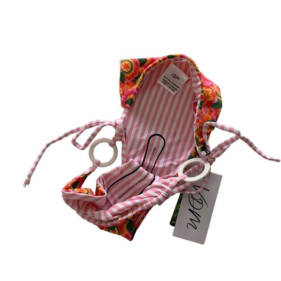 VDM Revolve Multicolor Reversible Swim Adjustable String Bikini Bottoms Bundle - Picture 7 of 13